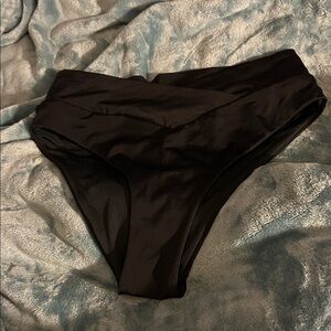 Victoria's Secret Black Swim Bottom size medium